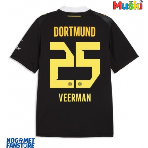 Borussia Dortmund Joey Veerman #25 Gostujuci Dres 2026-27 Kratak Rukav